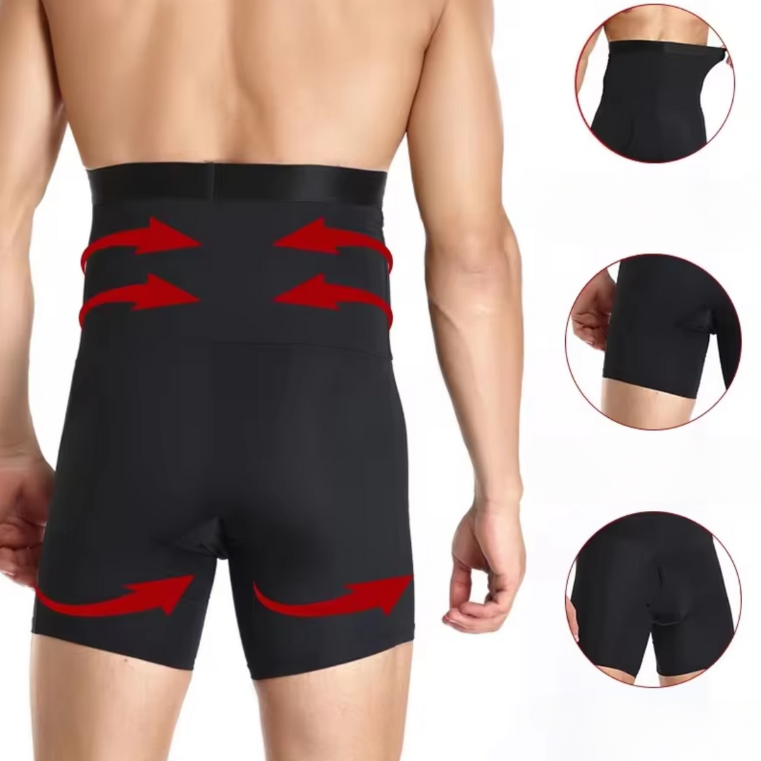 compressie broek
compressiebroek heren
compressiebroek hamstring rechte-rug perfectpostuur postuur verbeterende strakke broek slanke buik 