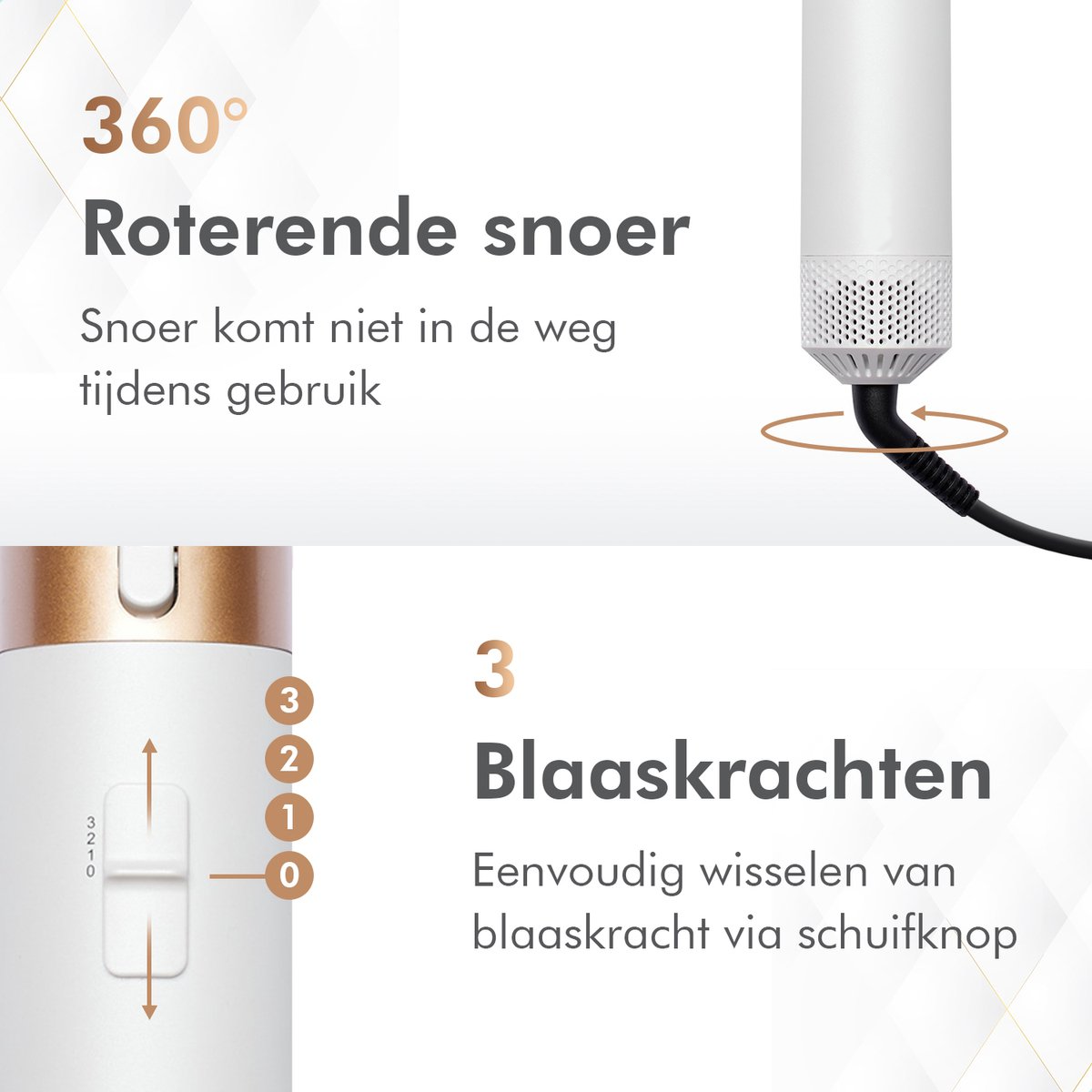 4 in 1 haarstijlborstel