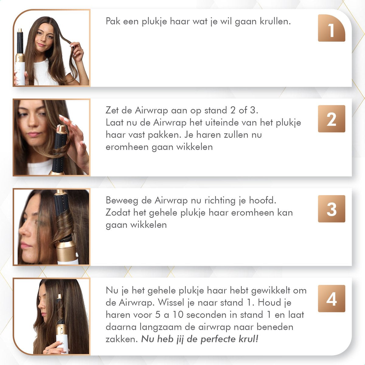 4 in 1 haarstijlborstel