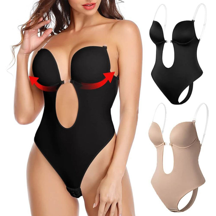 Diepe V en rugloze body shaper - Alda