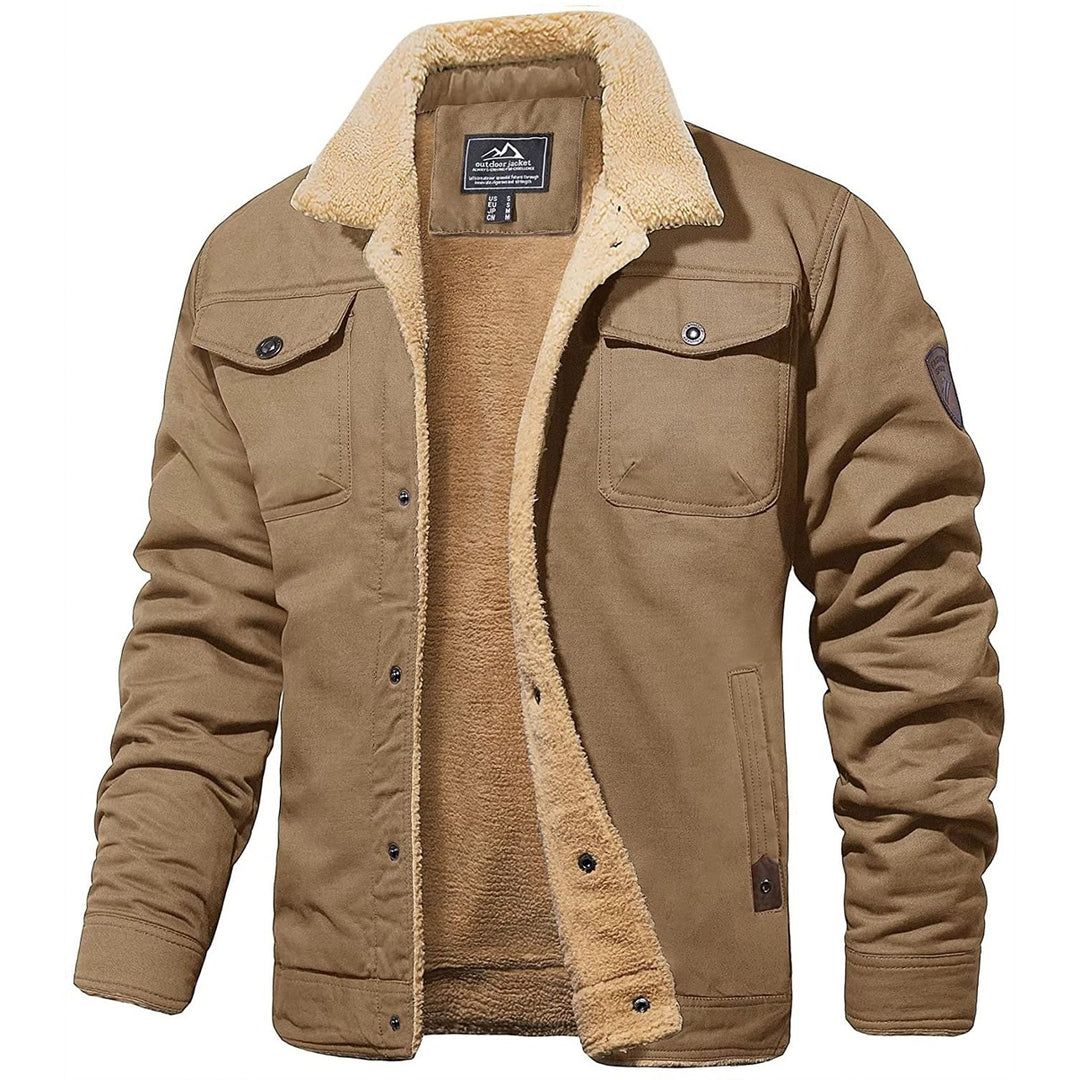 Vintage bomber pilot style mannen - Rico