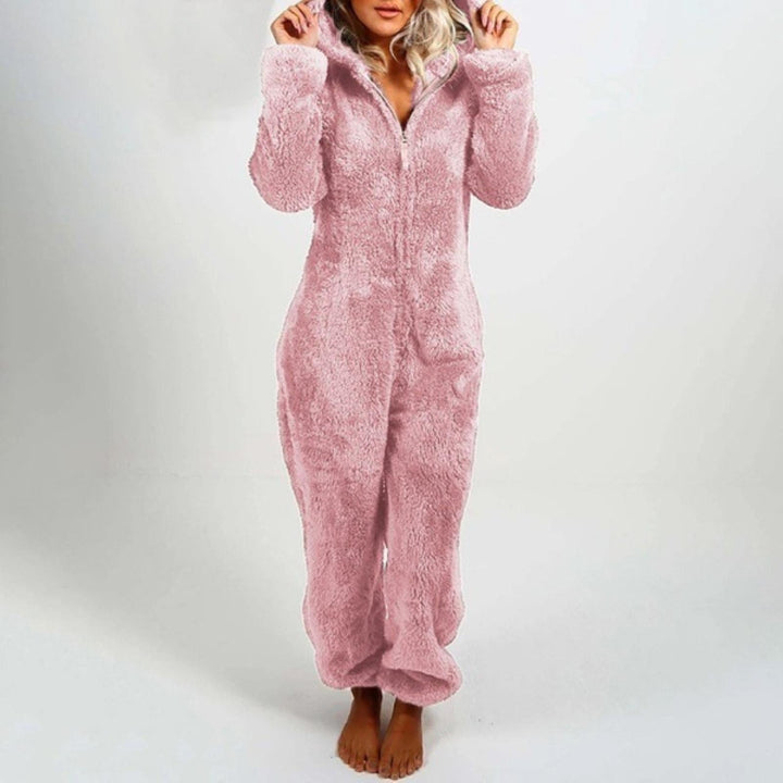 Pluche cosy onesie voor dames - Marleigh