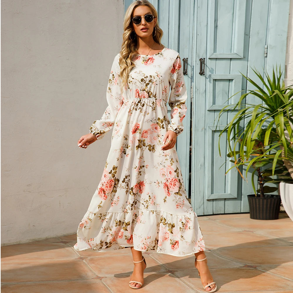 Bohemian maxi-jurk - Maxime