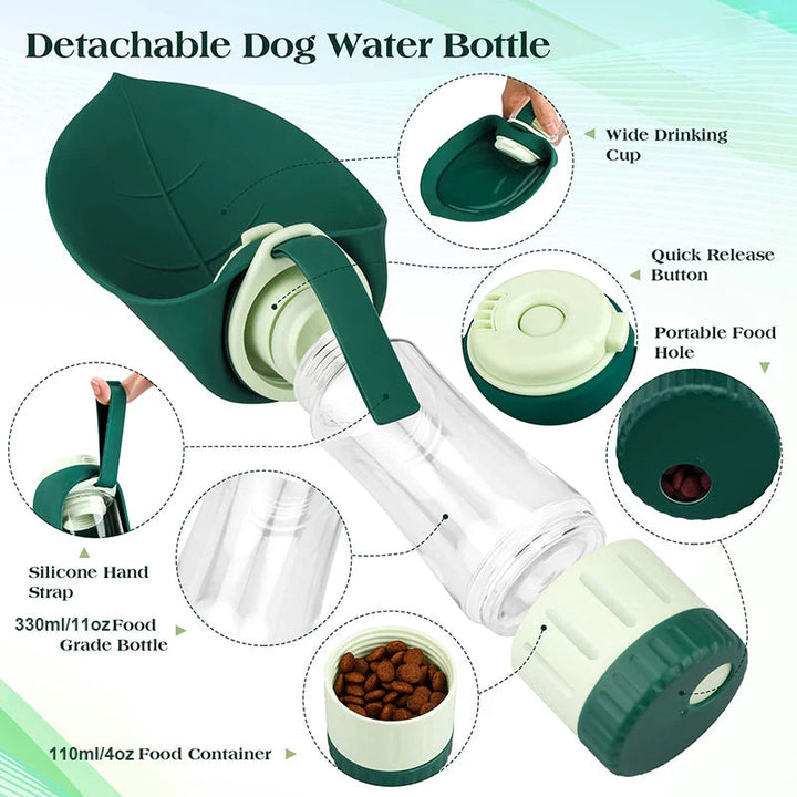 PetCare – Draagbare drink en voedselfles beker voor honden