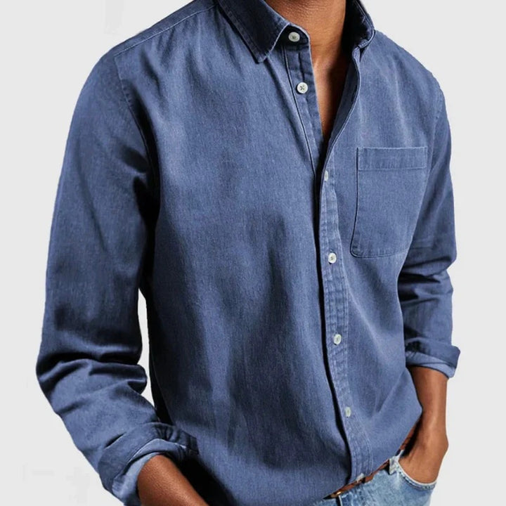 Denim Shirt Voorjaar - Alexander