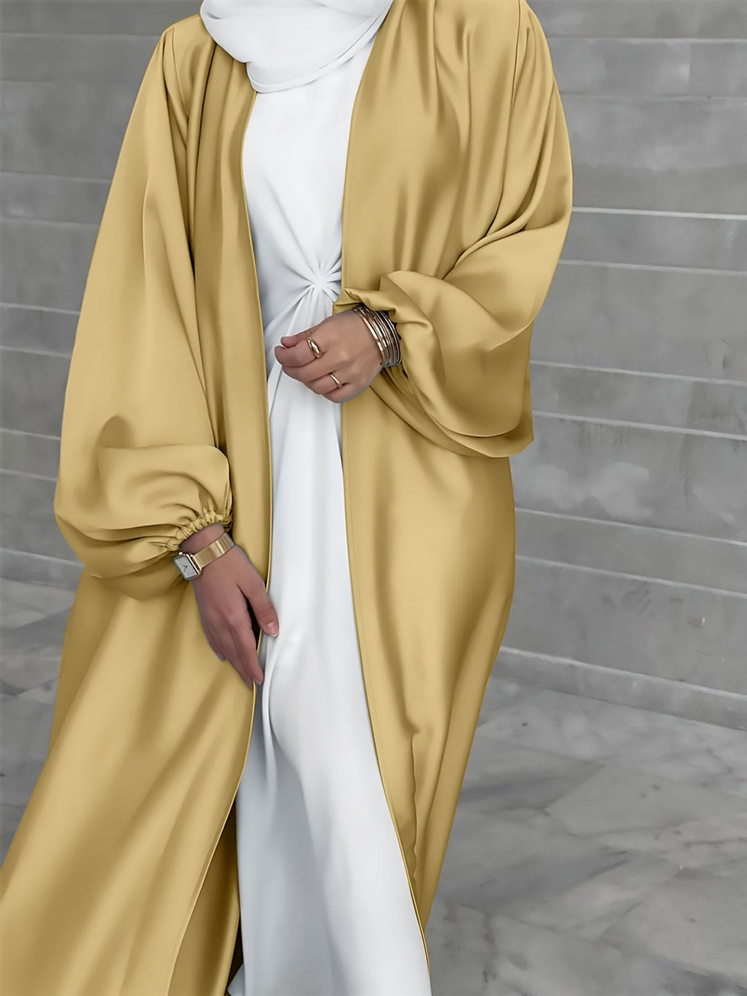 Elegante abaya jurk met riem - Eva