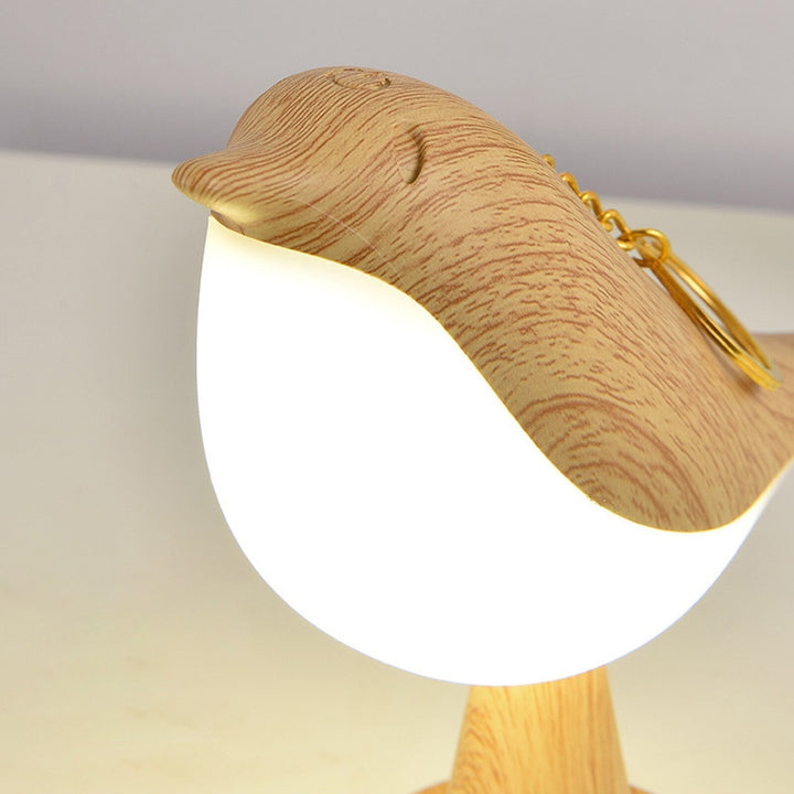 Minimalistische designlamp met vogels