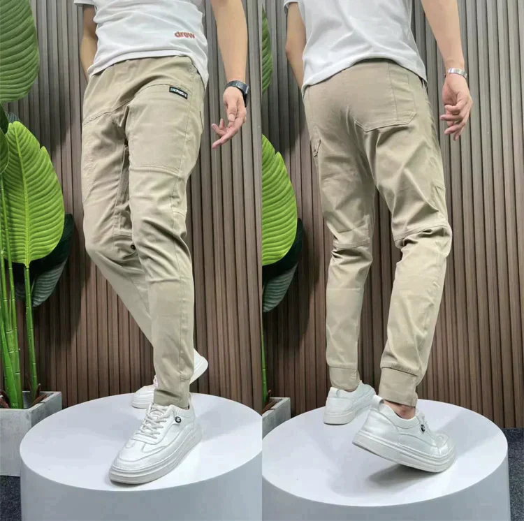 Viral stretchy Cargo Jeans - Randall