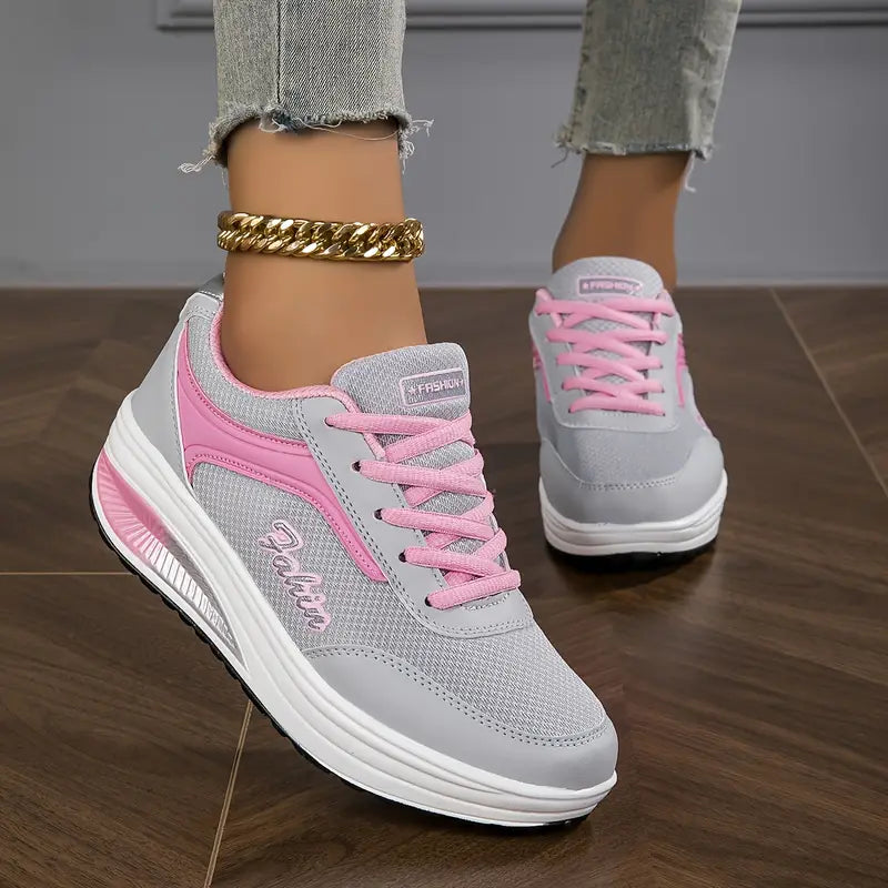 Dames casual sneakers veterschoenen - Dulce