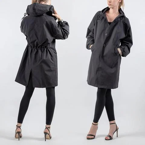 Trenchcoat waterdicht oversized halflang - Maris