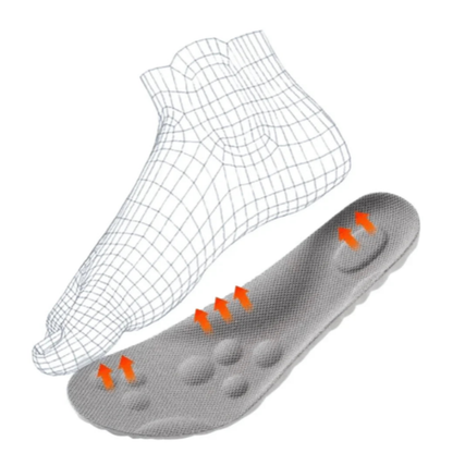 Comfortabele orthopedische 4D inlegzolen