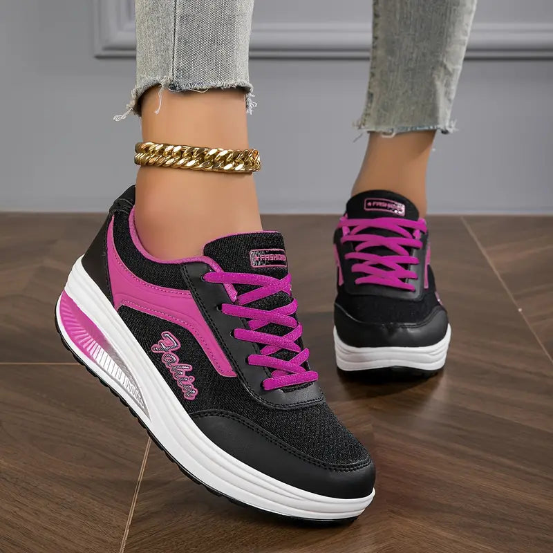 Dames casual sneakers veterschoenen - Dulce