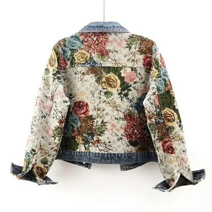 Floral Jeans Jack - July