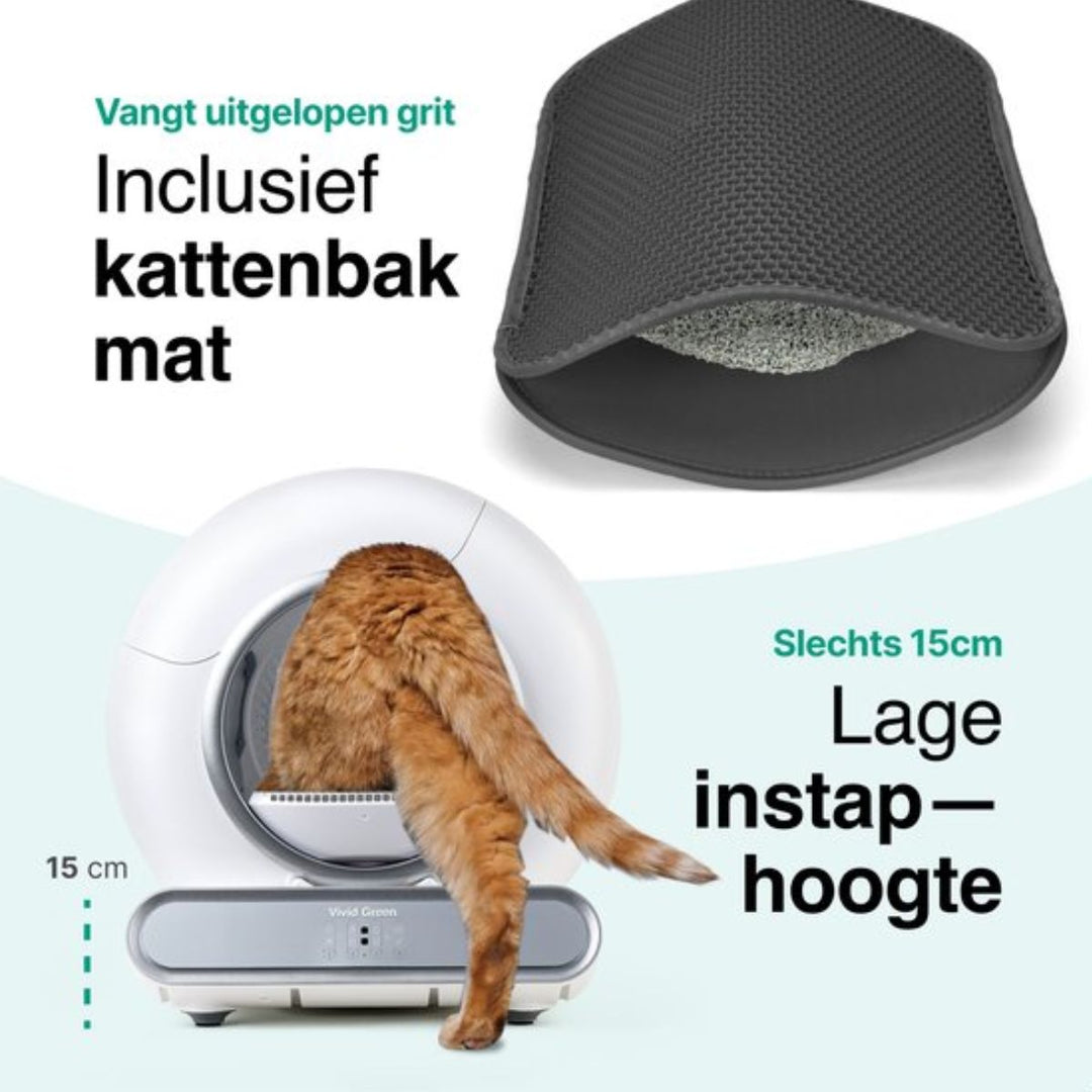 Petmo – Zelfreinigende automatische kattenbak met geavanceerde functies