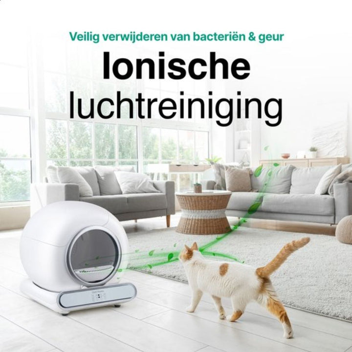 Petmo – Zelfreinigende automatische kattenbak met geavanceerde functies