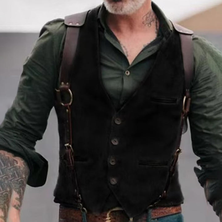 Casual getailleerd vest voor mannen - Randy