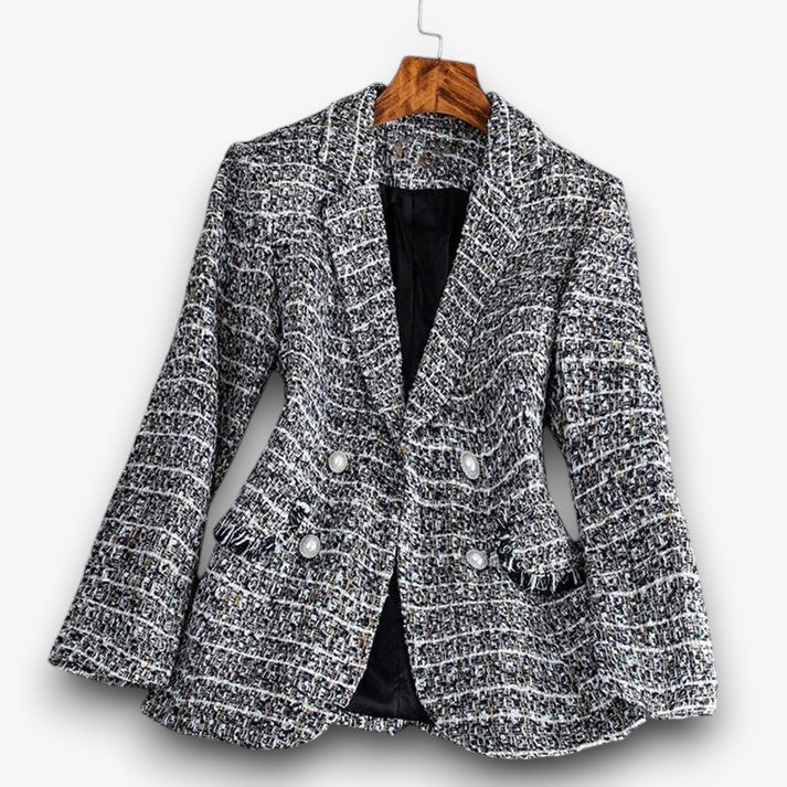 Hikari - Elegante Tweed Blazer voor dames