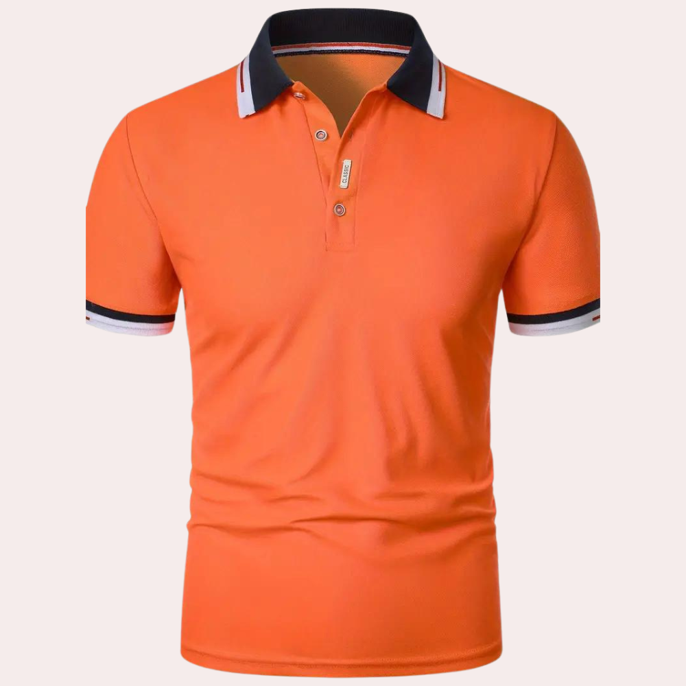 Herenpolo Oranje