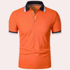 Marco - Elegant oranje poloshirt voor heren