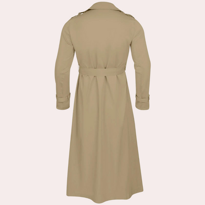 Winter Casual lange trenchcoat voor mannen - Anesto