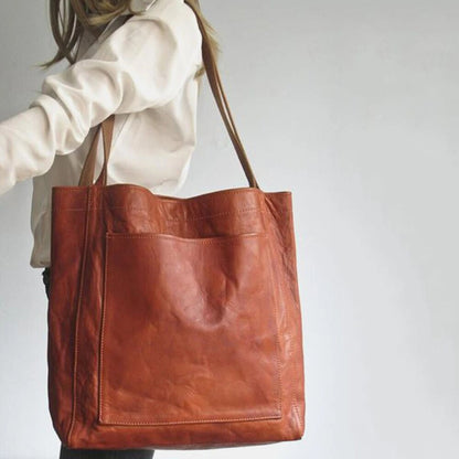 Luxe Leren Tote Schoudertas voor Dames - Celina