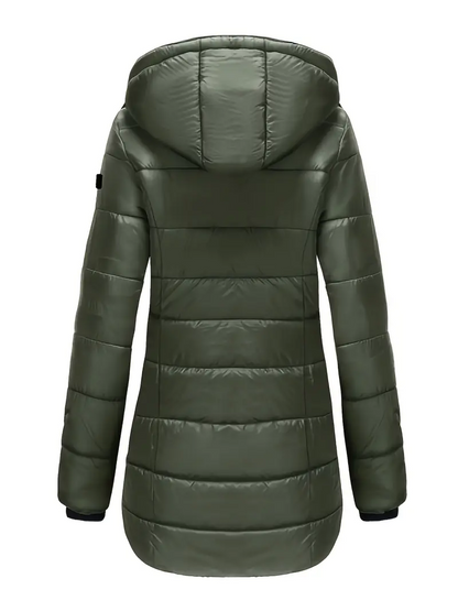 Waterdichte halflange winterjas voor dames | Garin