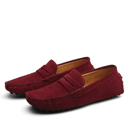 Suède loafers in Italiaanse stijl - Robert