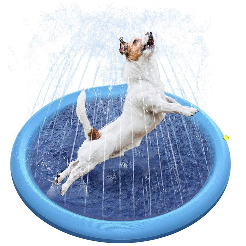 FunPETS - Water speelmat voor honden opvouwbaar hondenzembad