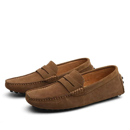 Suède loafers in Italiaanse stijl - Robert