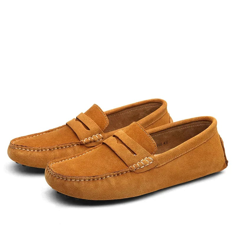 Suède loafers in Italiaanse stijl - Robert