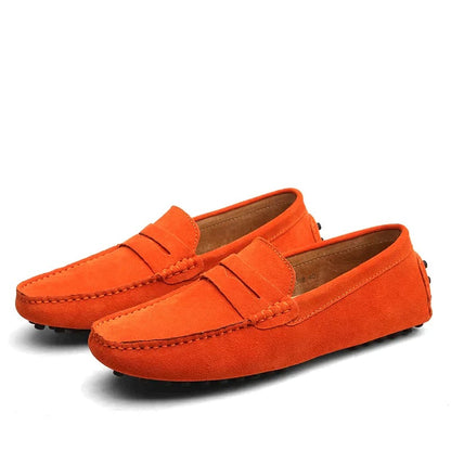 Suède loafers in Italiaanse stijl - Robert