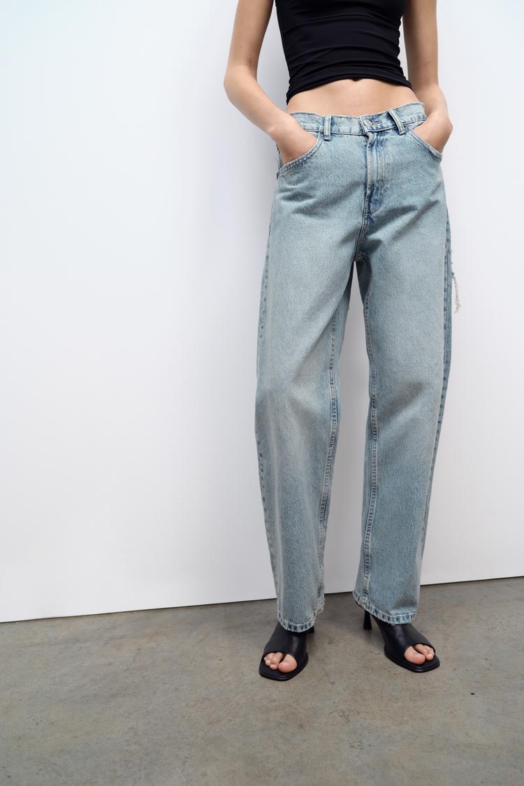 Viral stonewashed jeans dames | Erika