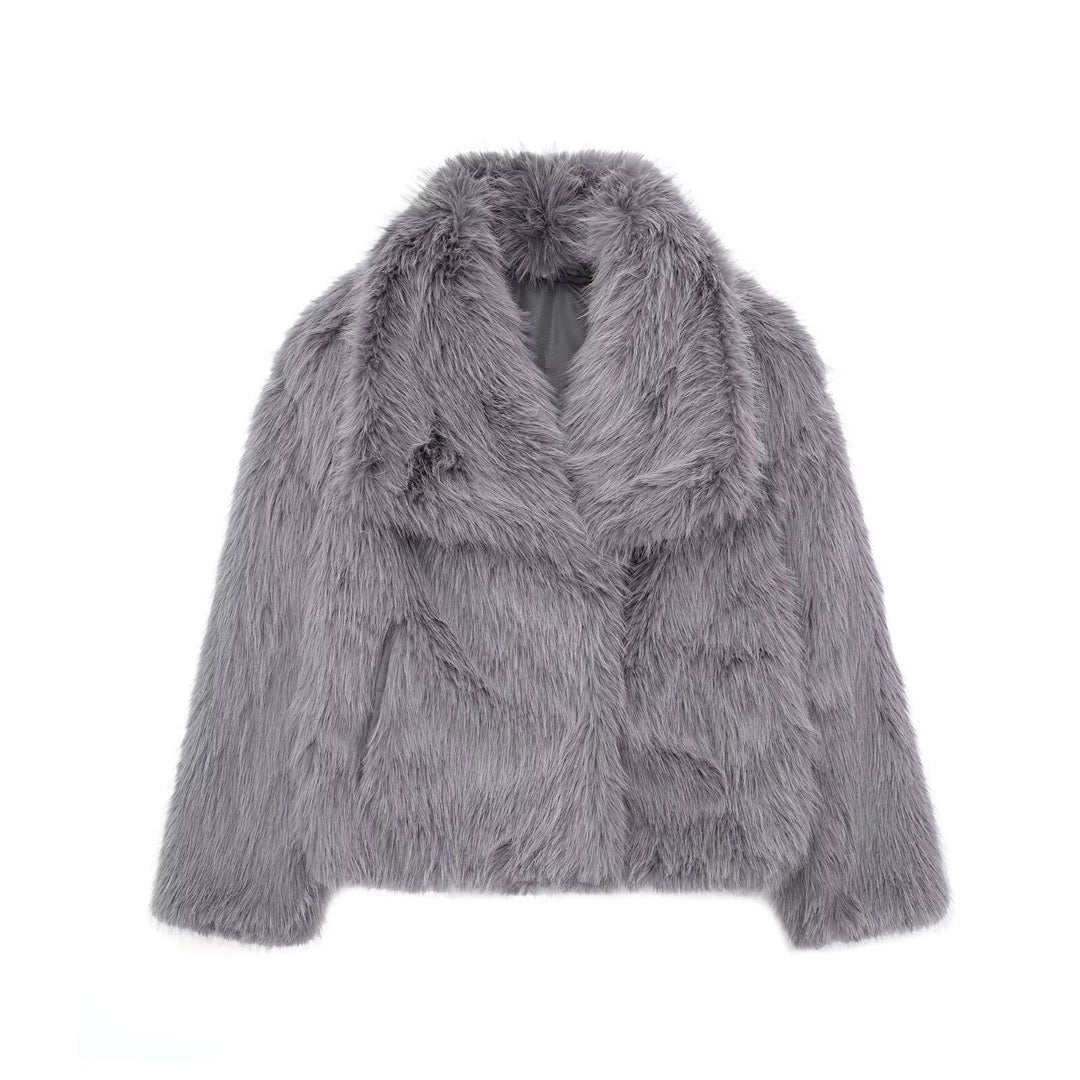 Tokyo - Oversized Faux Fur bontjas voor dames