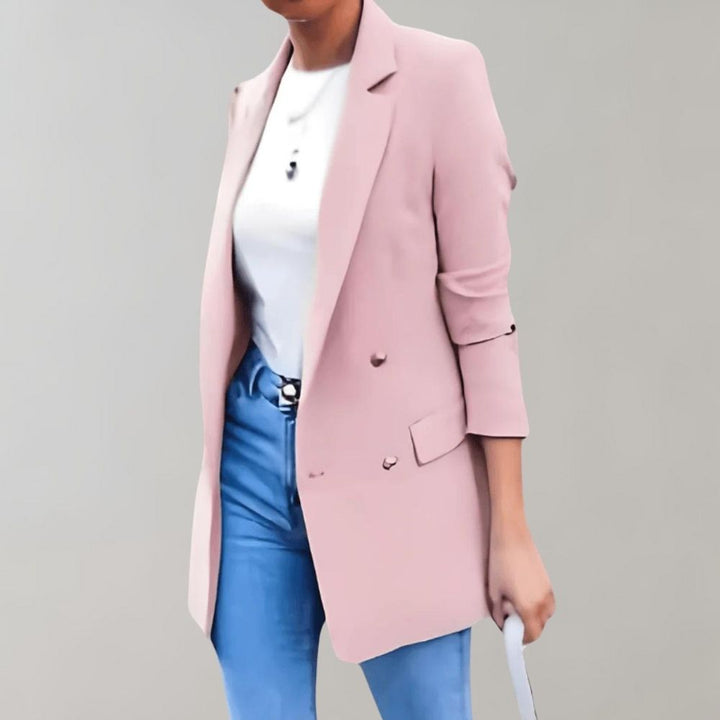 Joan - Elegante blazer met kap voor dames