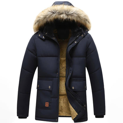 Winterparka met bontkraag - Wilson