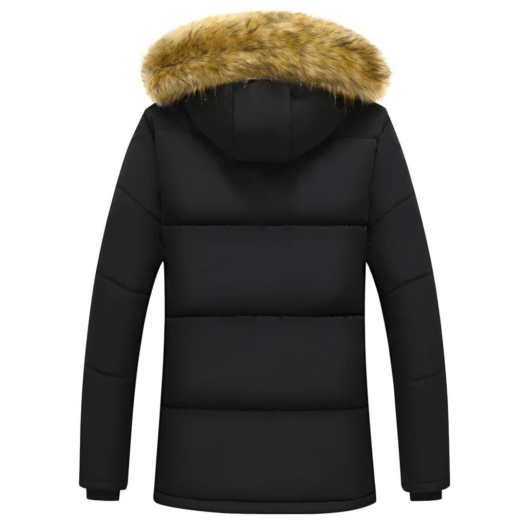 Winterparka met bontkraag - Wilson