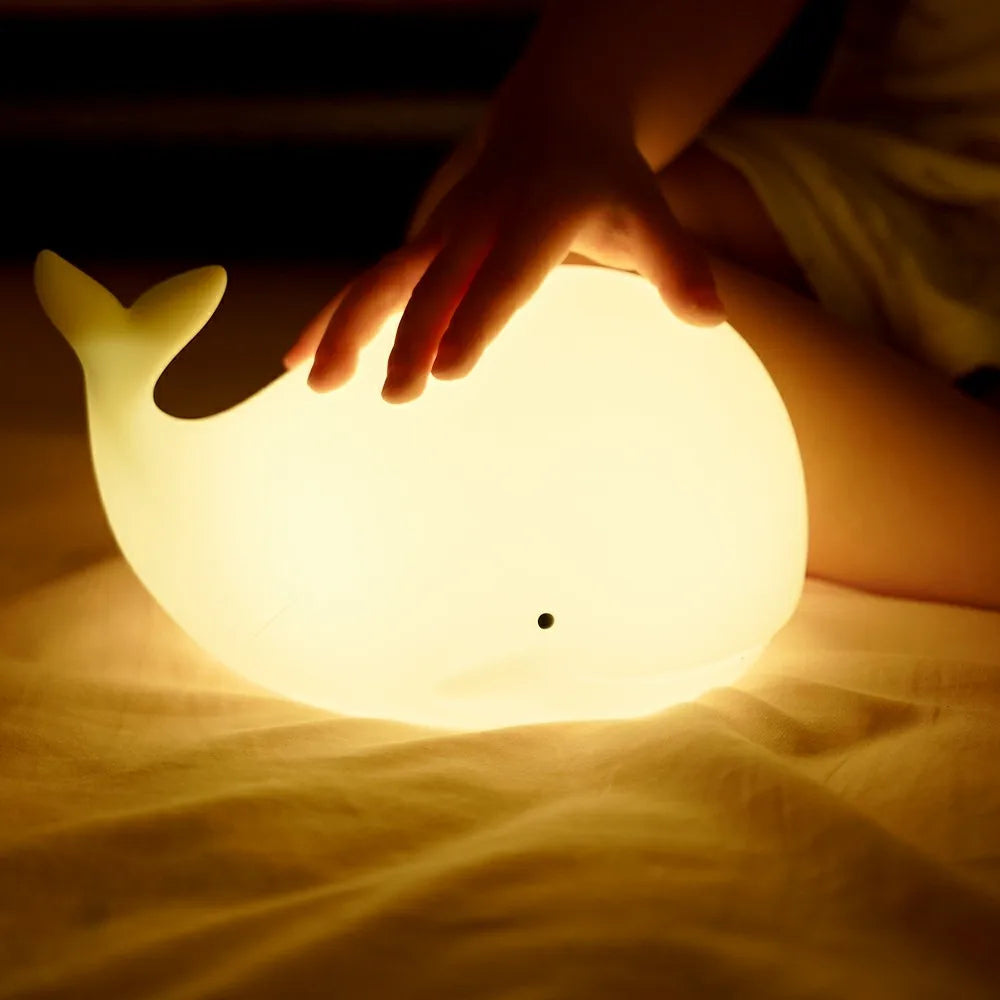 Fyreee– Magisch Verlichte Walvis Nachtlamp voor Kinderen