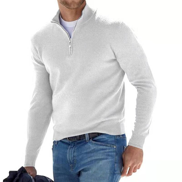 Easton – Klassieke V-hals Pullover voor Heren