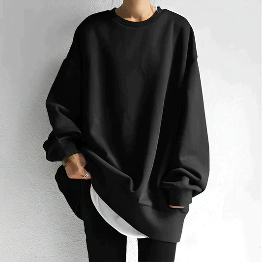 Lange oversized sweater trui voor dames- Loraine