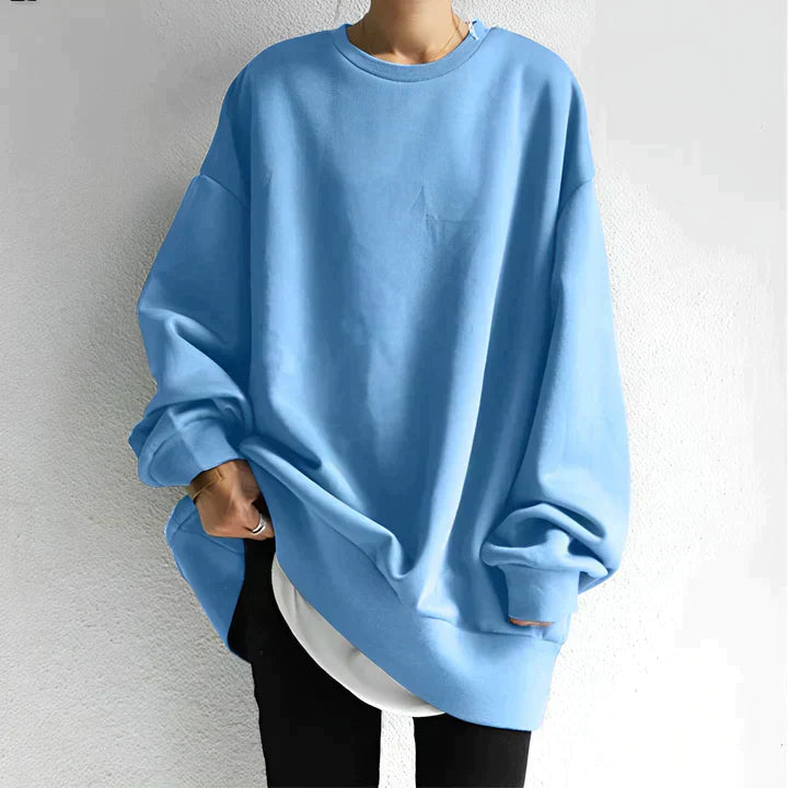 Lange oversized sweater trui voor dames- Loraine