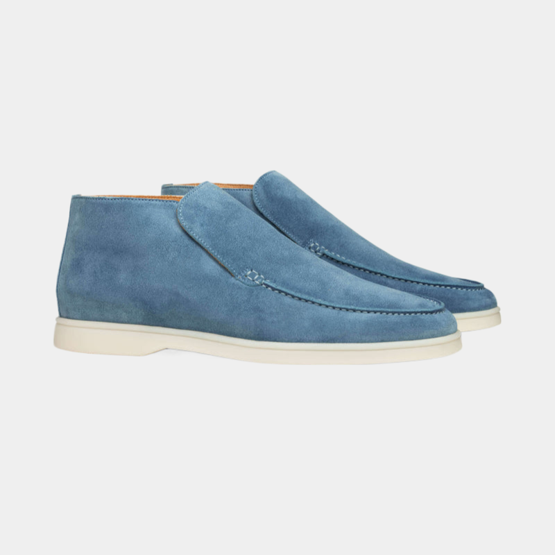 Ace - Elegante kalfssuède heren loafer