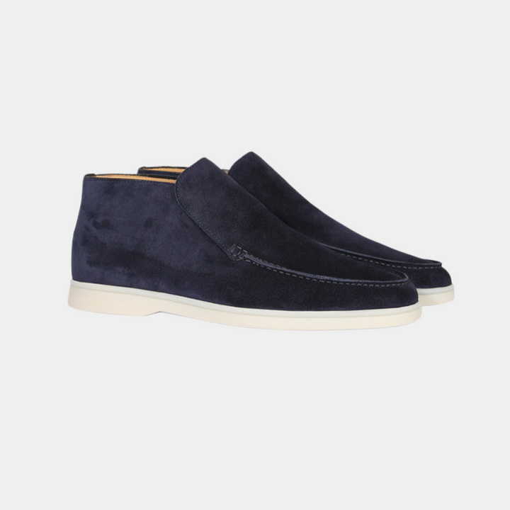 Ace - Elegante kalfssuède heren loafer