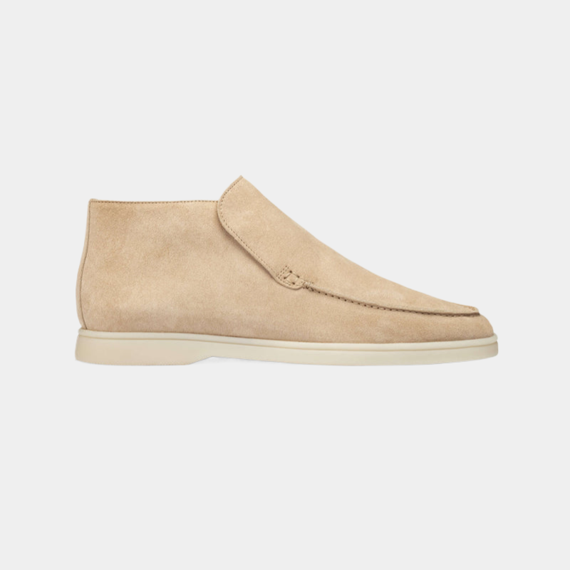 Ace - Elegante kalfssuède heren loafer