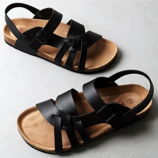 Leren sandalen - Victor