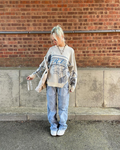 Streetwear oversize dames trui - Salud