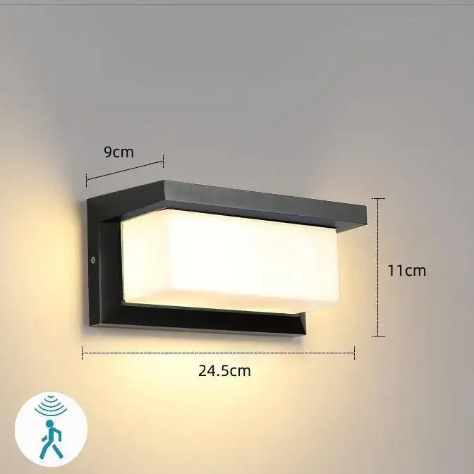 Laguna - LED Buitenwandlamp met Bewegingssensor