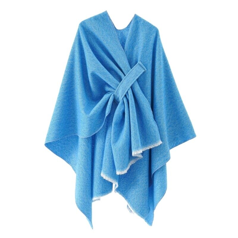 Chique katoenen cape overgooier poncho - Regina