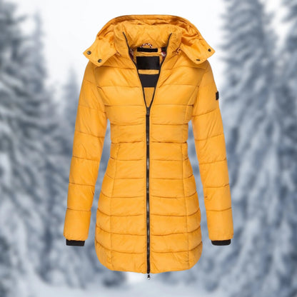 Waterdichte halflange winterjas voor dames | Garin