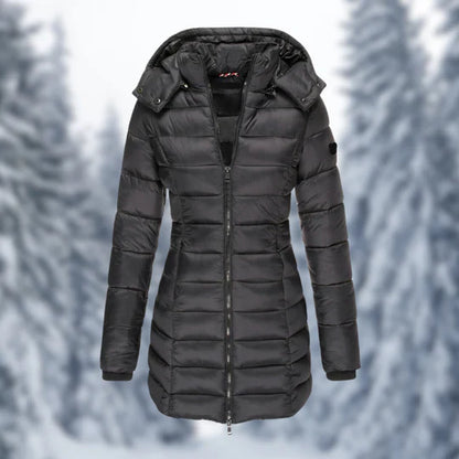 Waterdichte halflange winterjas voor dames | Garin