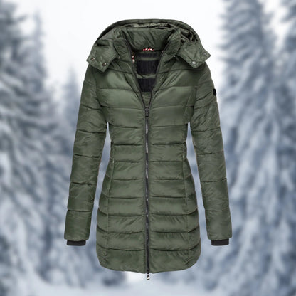 Waterdichte halflange winterjas voor dames | Garin